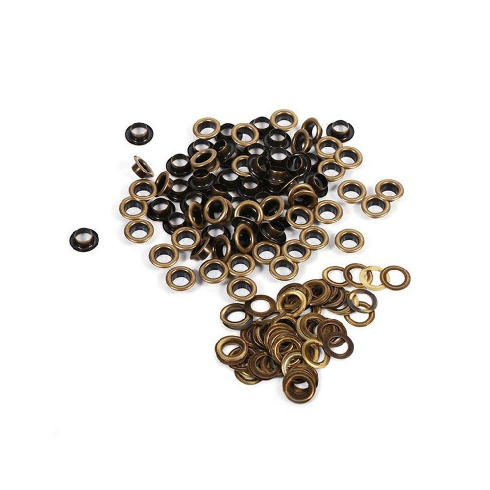20 Pcs Grommets Kit Eyelets for Paper Crafting Copper Boot Rivets