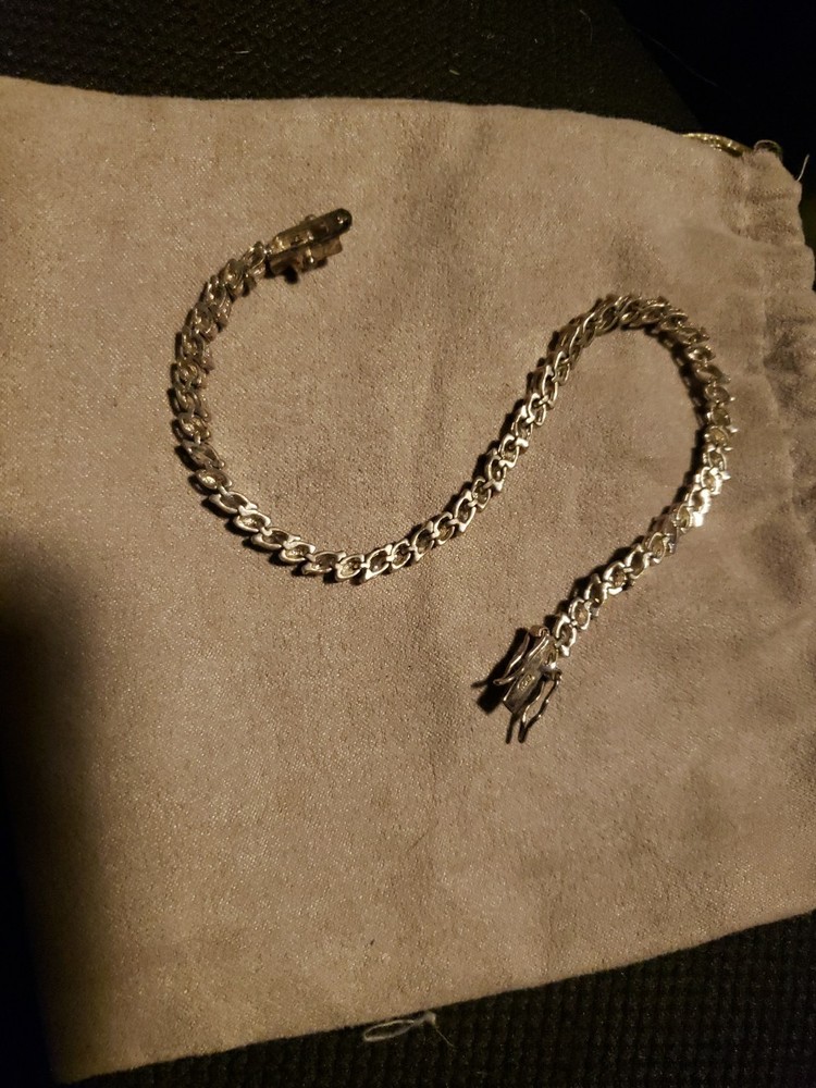 Avon Silver Tennis Bracelet