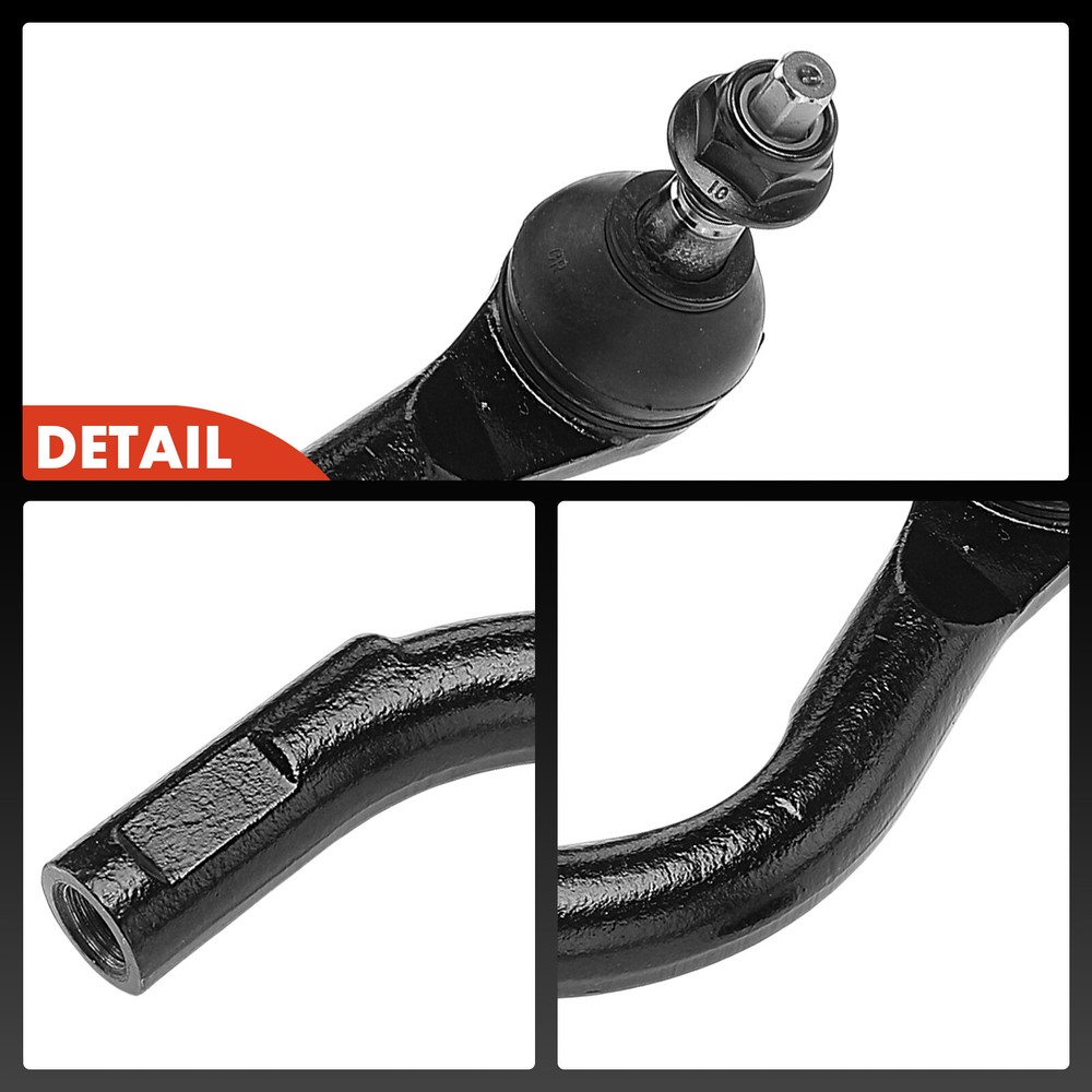 2Pcs Front Outer Steering Tie Rod End for Chrysler Pacifica 17-25 Grand Caravan