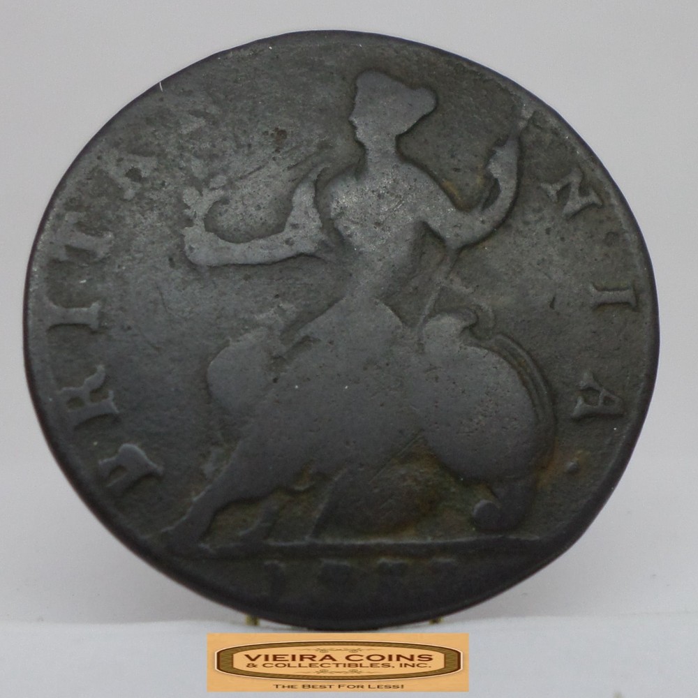 1737 Great Britain Half Penny - #C57780NQ