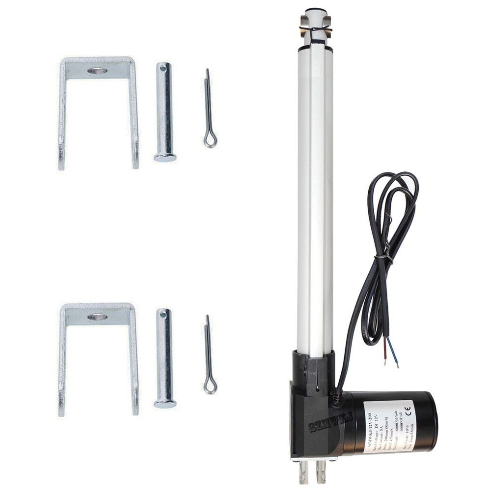 16" 6000N Linear Actuator+Wind Speed Sensor W/ Single Axis Solar Tracking System