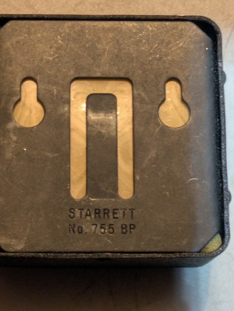 Starrett No. 755BP Unknown Tool