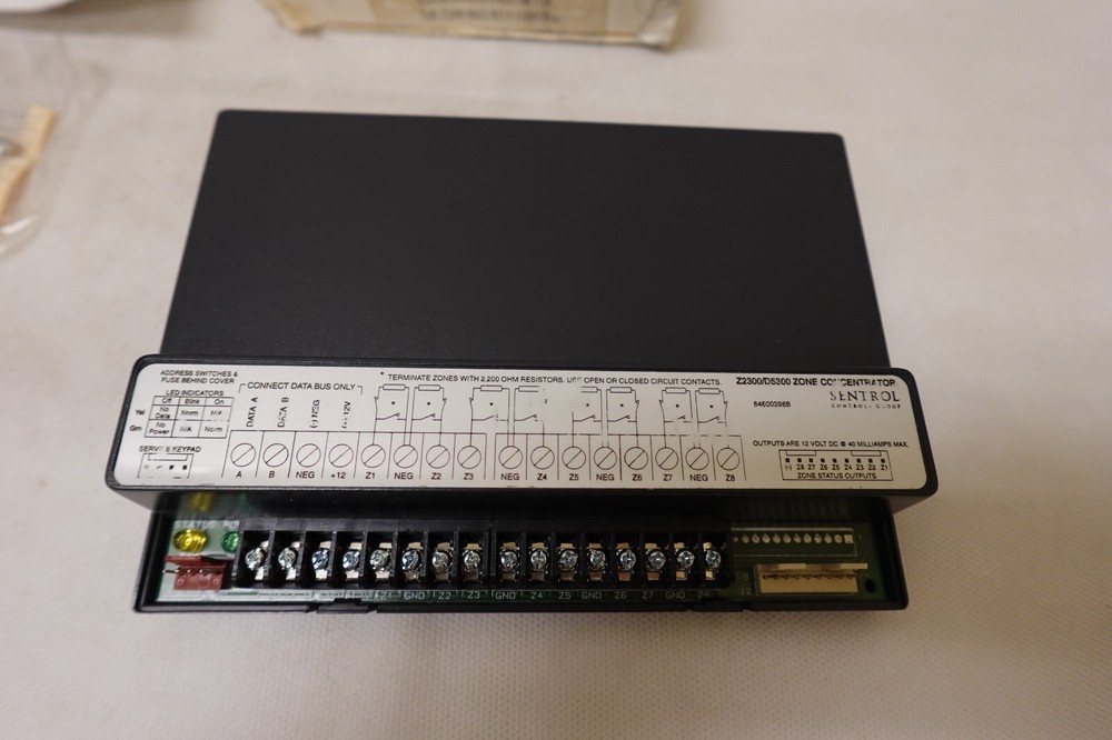 Sentrol Aritech Moose D5350 8-Zone Security Alarm System Concentrator - NOS