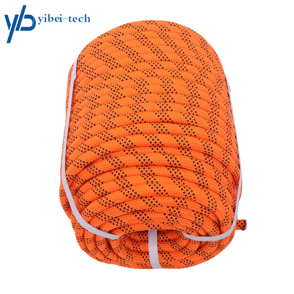 200FT Double Braid Polyester Rope Arborist Bull Tree Rigging Work Utility 1/2"