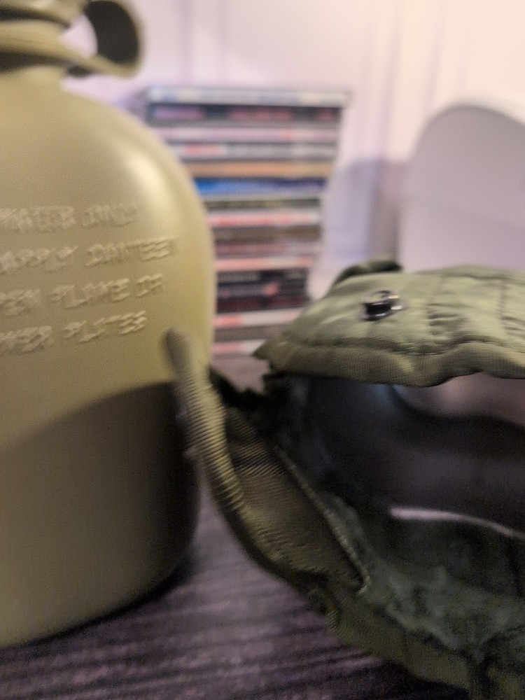 Vintage Army Canteen