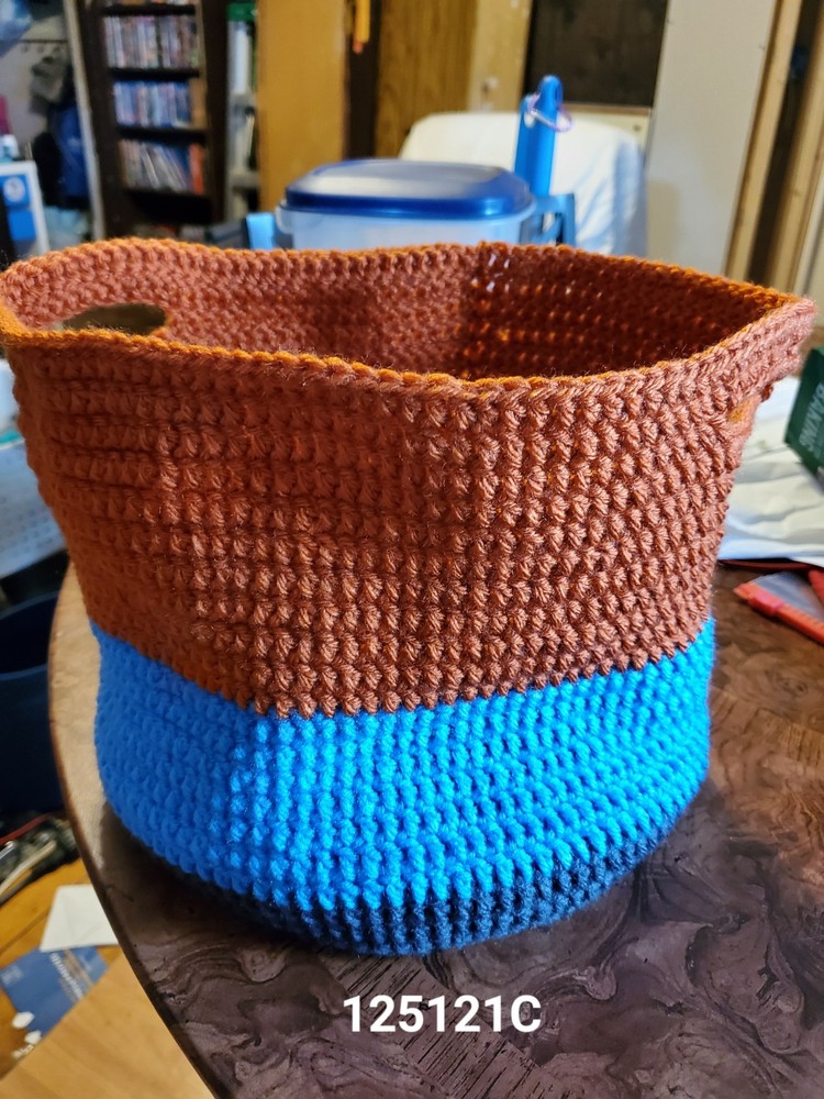 Handmade Crochet Basket