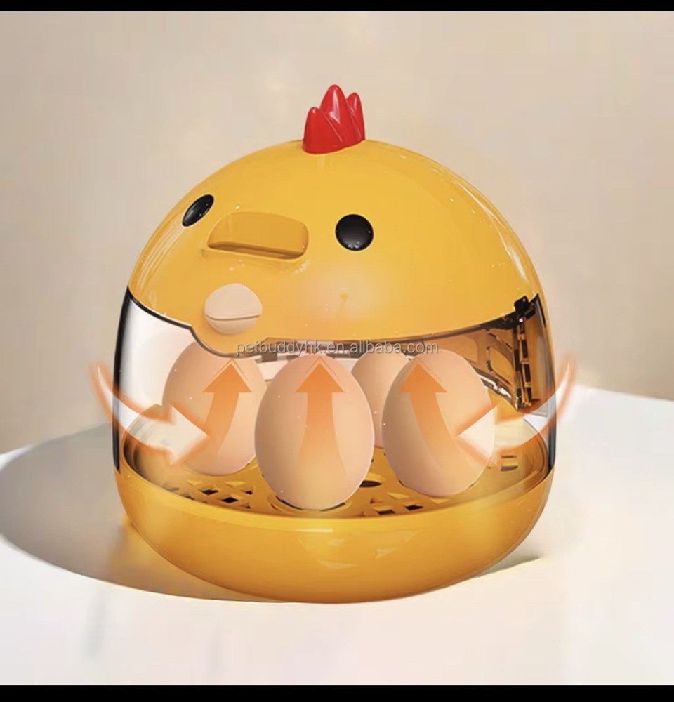 Incubator for Hatching Eggs-4 Egg Capacity Temperature Control, 360° Viewing