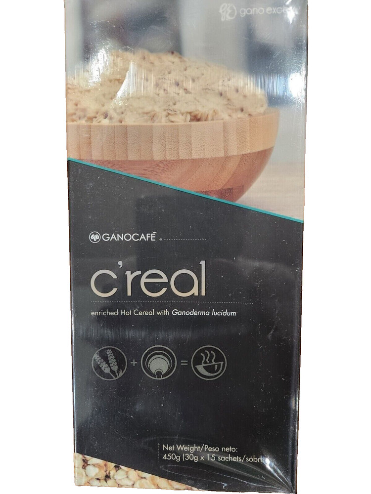 GANOCAFE C'EREAL ENRICHED HOT CEREAL WITH GANODERMA 15 SACHETS