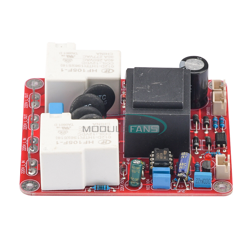 Class A High Power Amplifier Power Delay Soft Start Temperature Protection Board