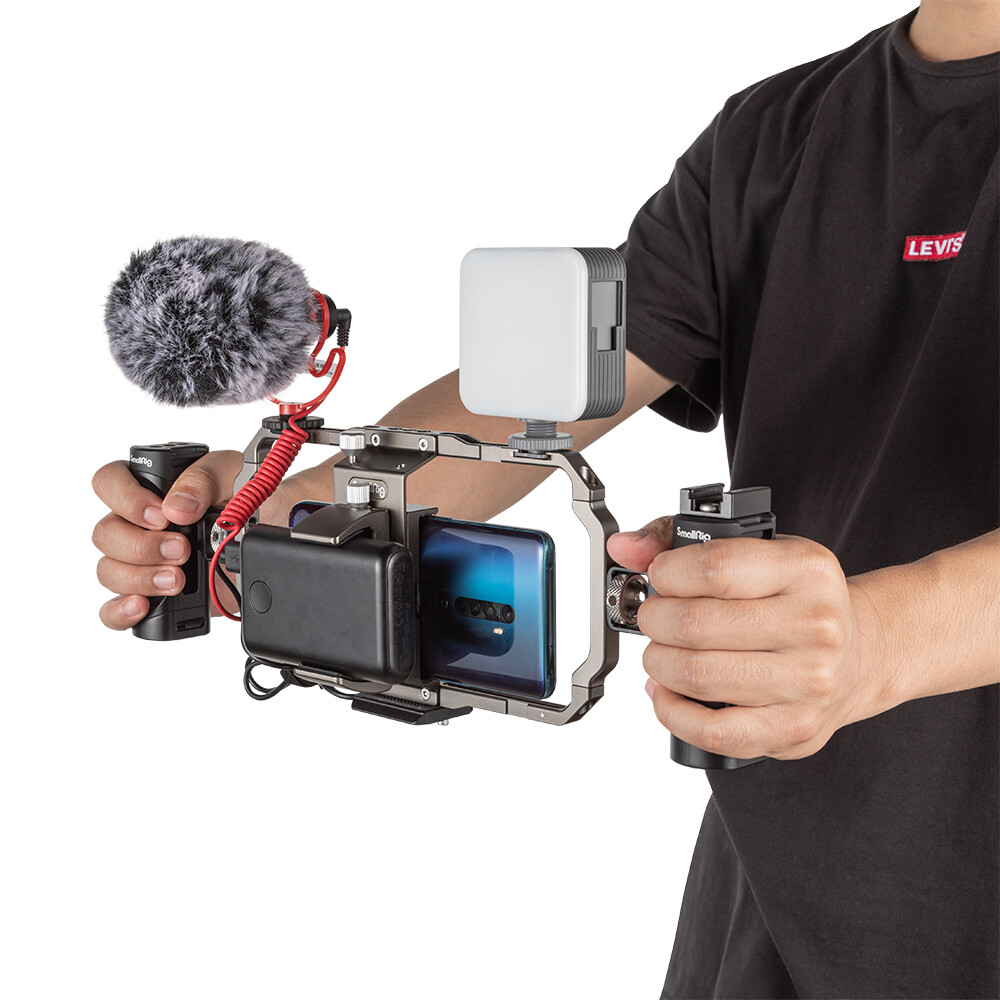 SmallRig VCR Kit With Stabilizer Handle Smartphone VCR Holder for iPhone 16