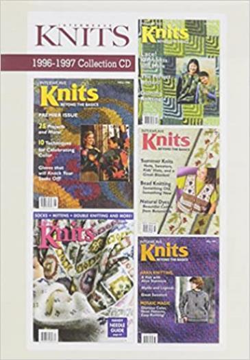 Interweave Knits: 1996-1997 Collection PC CD magazine issues knitting patterns