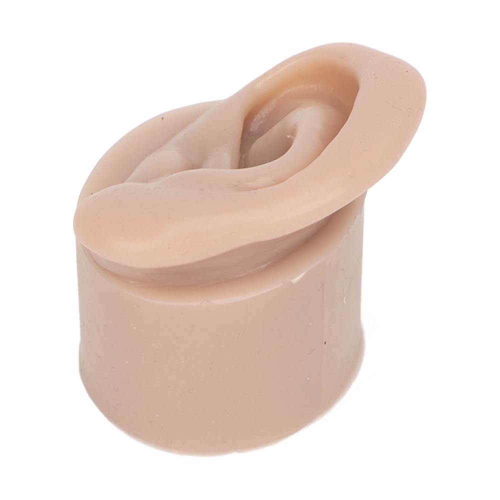Silicone Piercing Practice Model Simulation Soft Flexible Ears Model