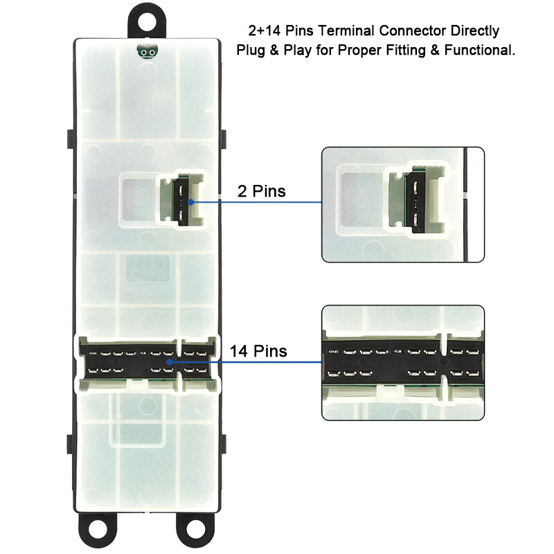 Master Power Window Control Switch Button Control for 07-12 Nissan Pathfinder