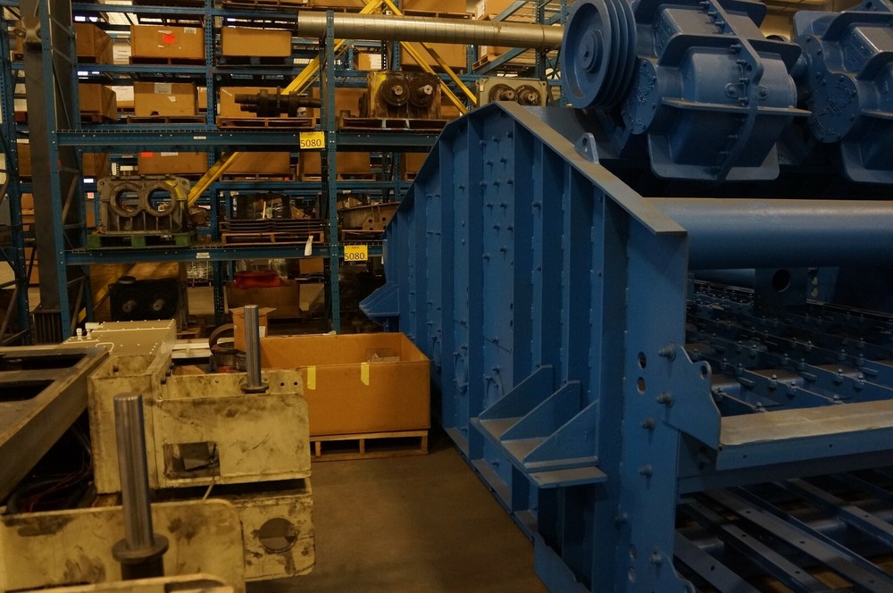 8x16 Connweld Double Deck Horizontal Aggregate Screen w/ Dbl G-Master 2000 Mechs