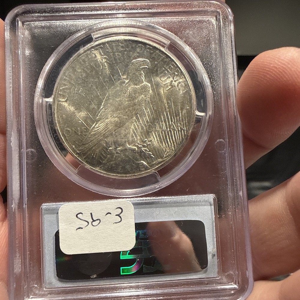 1922-S PEACE DOLLAR MS63 BETTER DATE