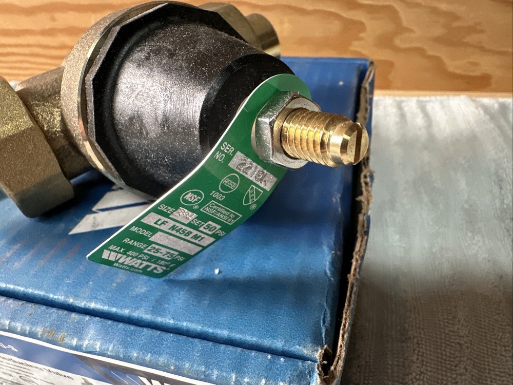 Watts LFN45BM1-DU-S Backflow Preventer Water Technologies *NO Union*