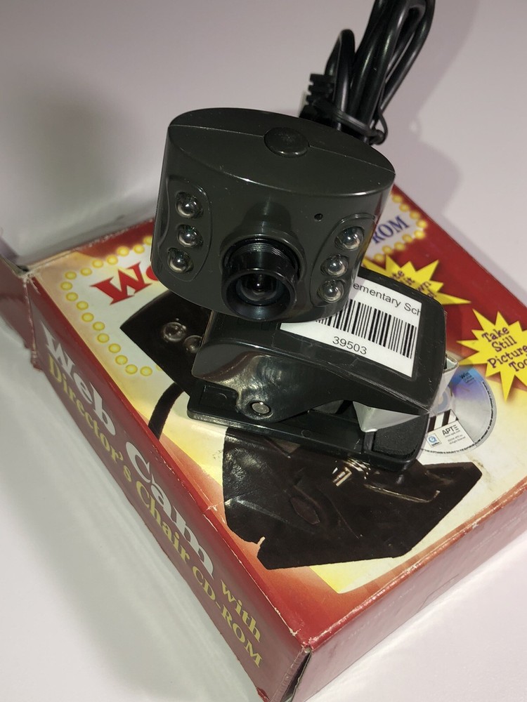 Web Cam With Director’s Chair Cd-rom