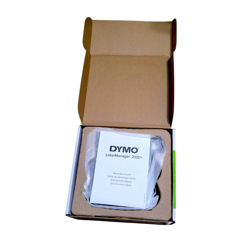 Dymo Black LabelManager 210D Label Maker Desktop QWERTY Keyboard