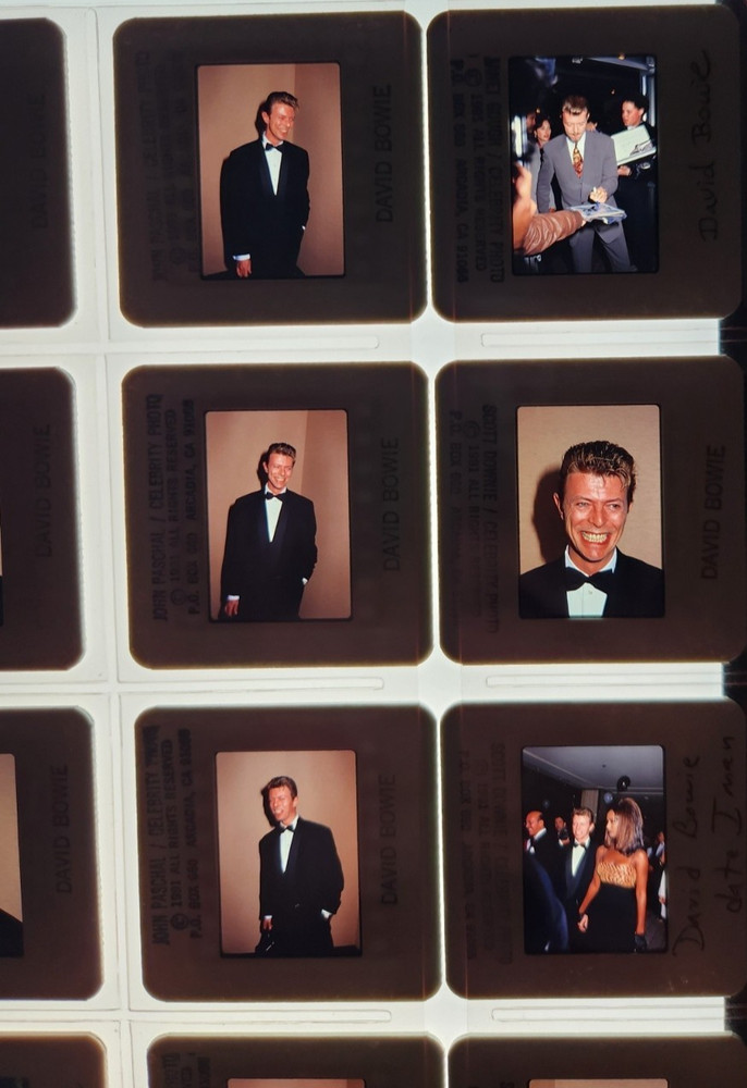 Original 20 35mm Slide Lot David Bowie # 6