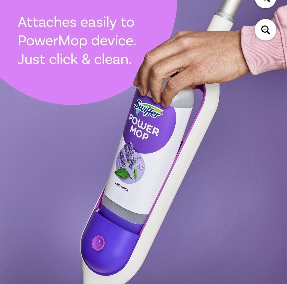 Swiffer Power Mop Refill Bundle: 10 Pad Refills + 2 Cleaning Solutions (12 Pack)