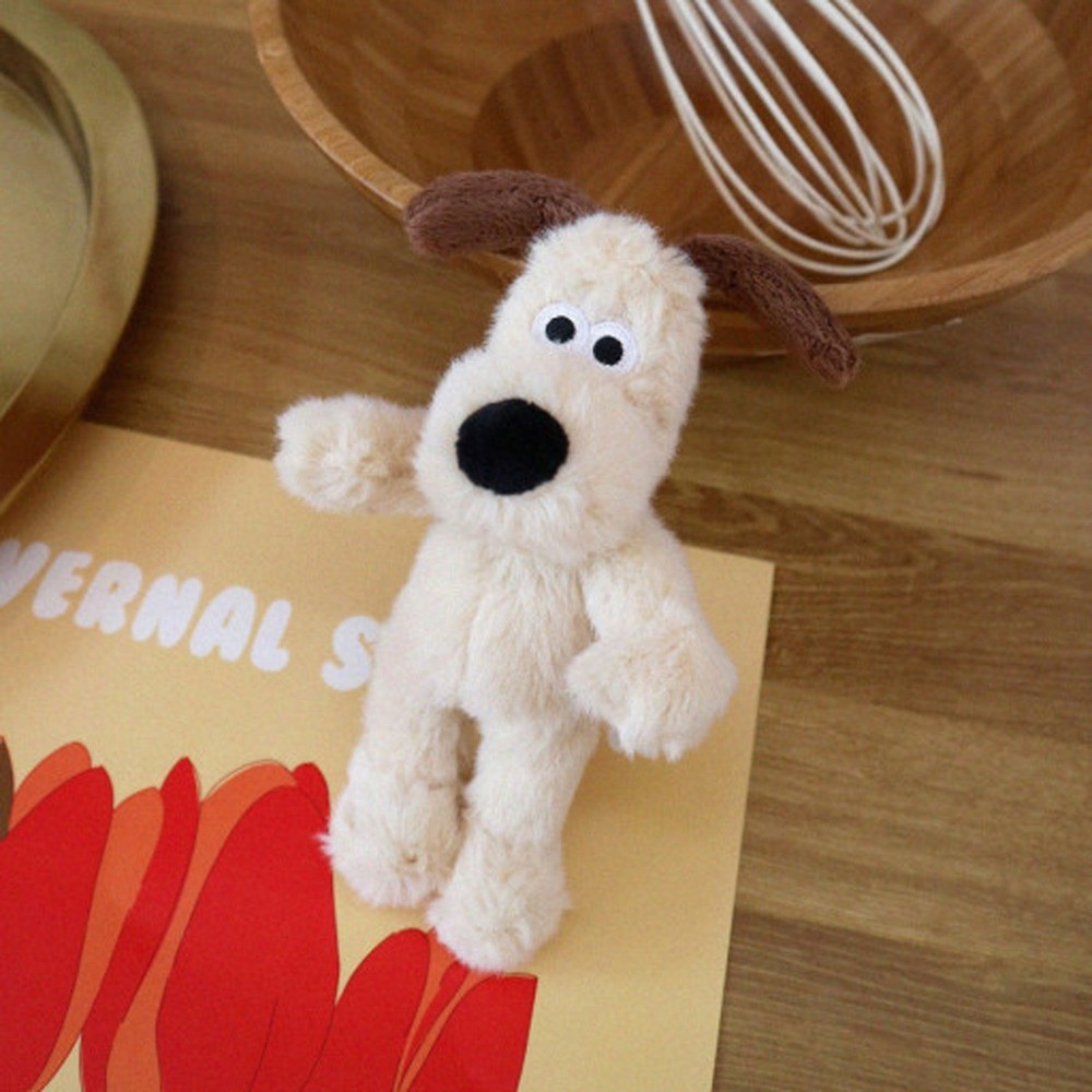 Wallace & Gromit Plush 5 Inch Gromit Keychain