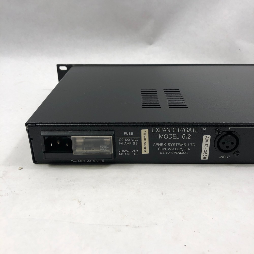 Rack Mount Aphex 2-Channel Expander Gate Model 612