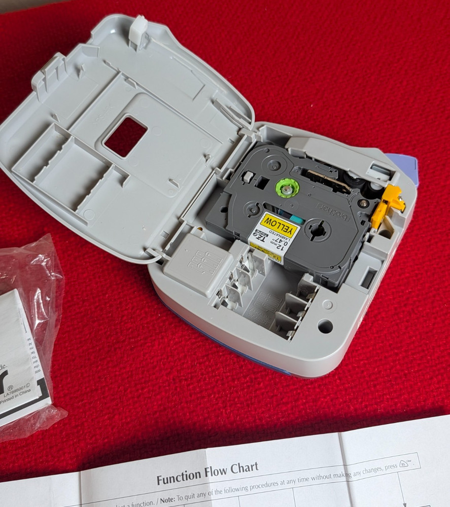 Brother P-Touch PT-1180 Electronic Label Maker System Handheld Printer - Tested