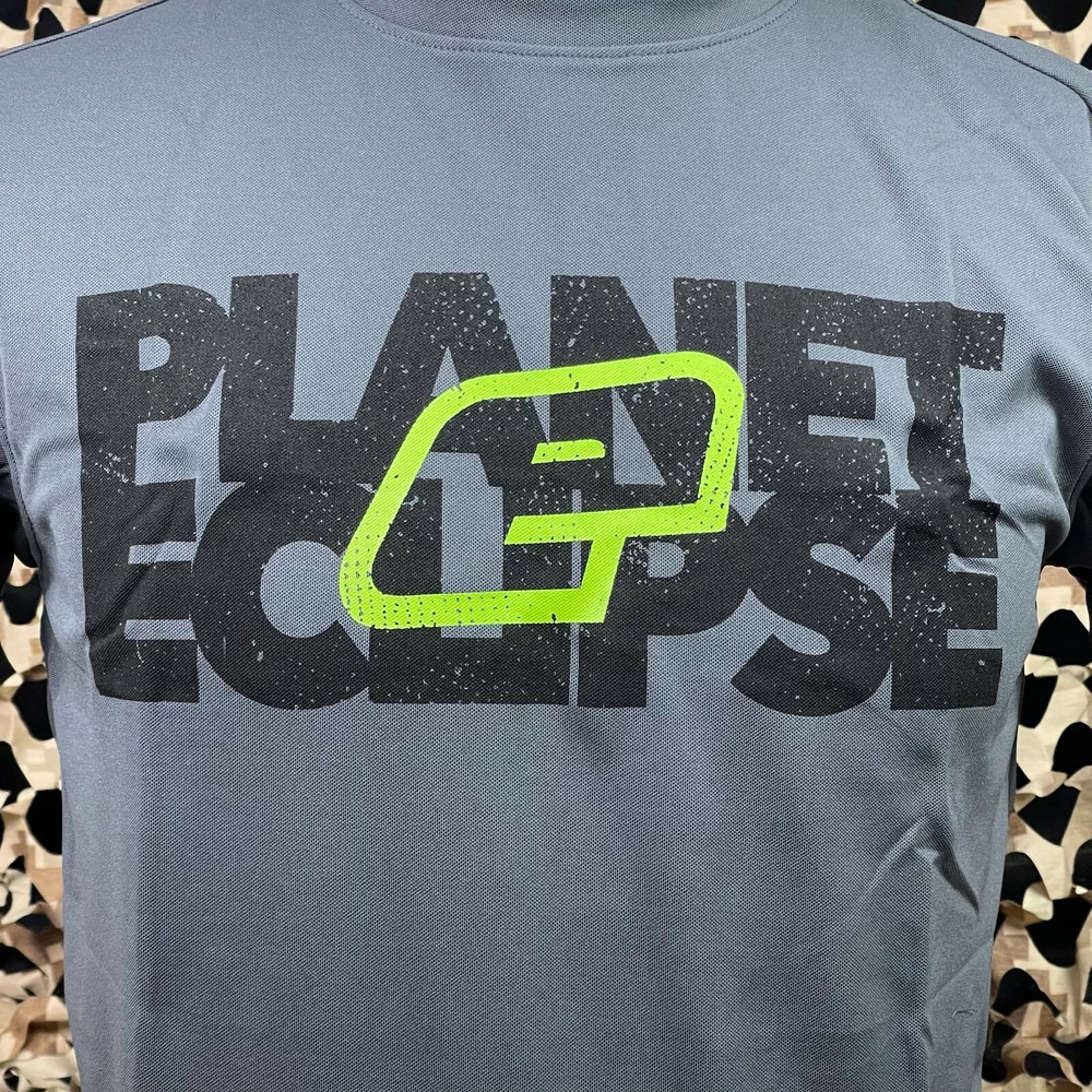 NEW Planet Eclipse Blok Pro-Formance T-Shirt - Grey - Small