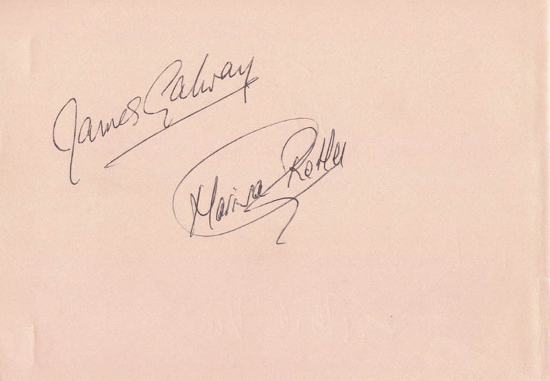 JAMES GALWAY - AUTOGRAPH