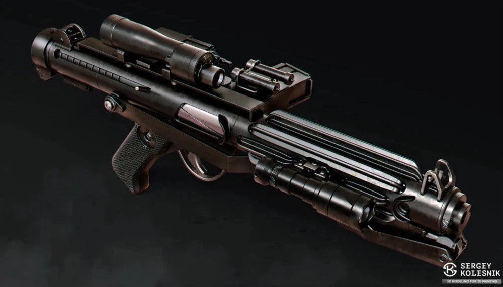 Star Wars blaster E11 replica blaster; Stormtrooper blaster kit made to order