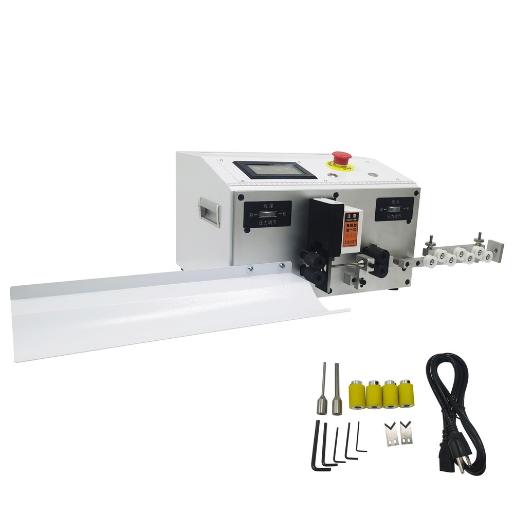 110V Automatic BVR Wire Cutting Stripping Machine Digital Display Touchscreen