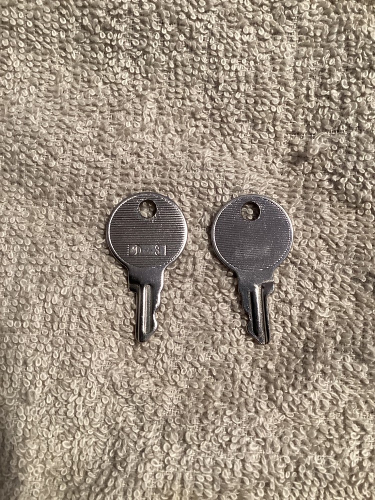 Casio D-3 Cash Drawer Lock. Keys (2)