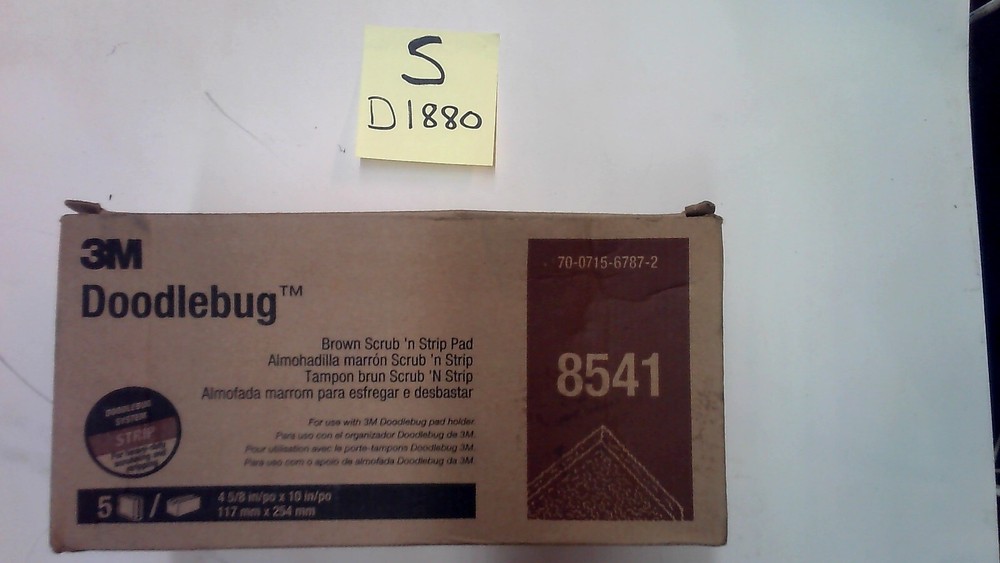3M 8541 DOODLEBUG SCRUB AND STRIP PAD