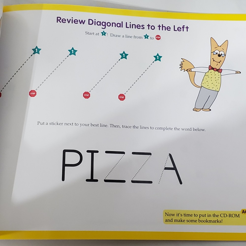 Hooked On Handwriting Learn To Print Activity And Workbooks With CD-ROM