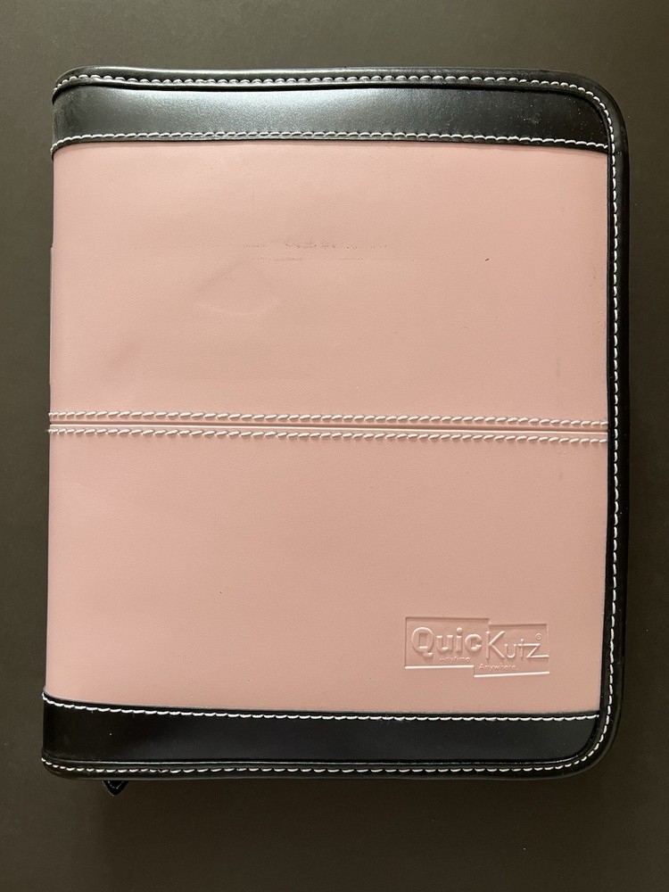 Quickutz Alphabet EMILY Complete Upper Case, Lower Case, Numbers W/Binder