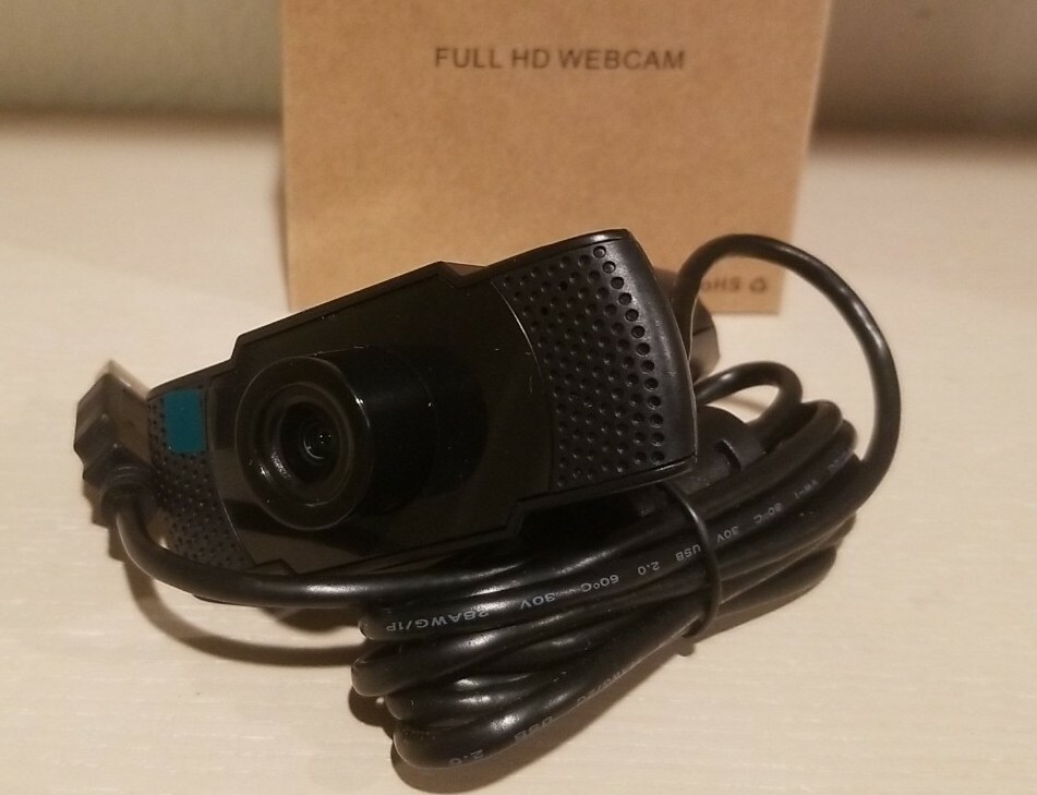 Full HD Webcam USB 2.0, 2MP 1920 X 1080 Generic