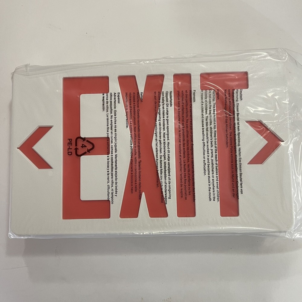 light up exit sign emergency exit sign standard lumens nob