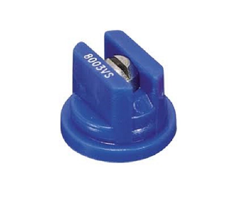 TeeJet Flat Spray Tip Blue 80° Polymer w/ SS Insert 0.3 GPM @ 40 PSI TP8003VS