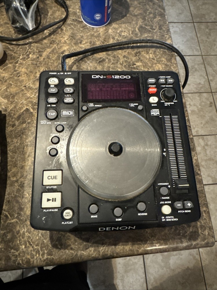 DENON DN-S1200 DJ Multi Player Digital Turntable Controller USBB-USBA