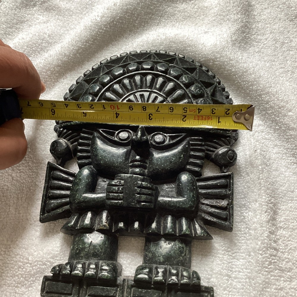 Large Hand Carved Stone Peruvian Tumi