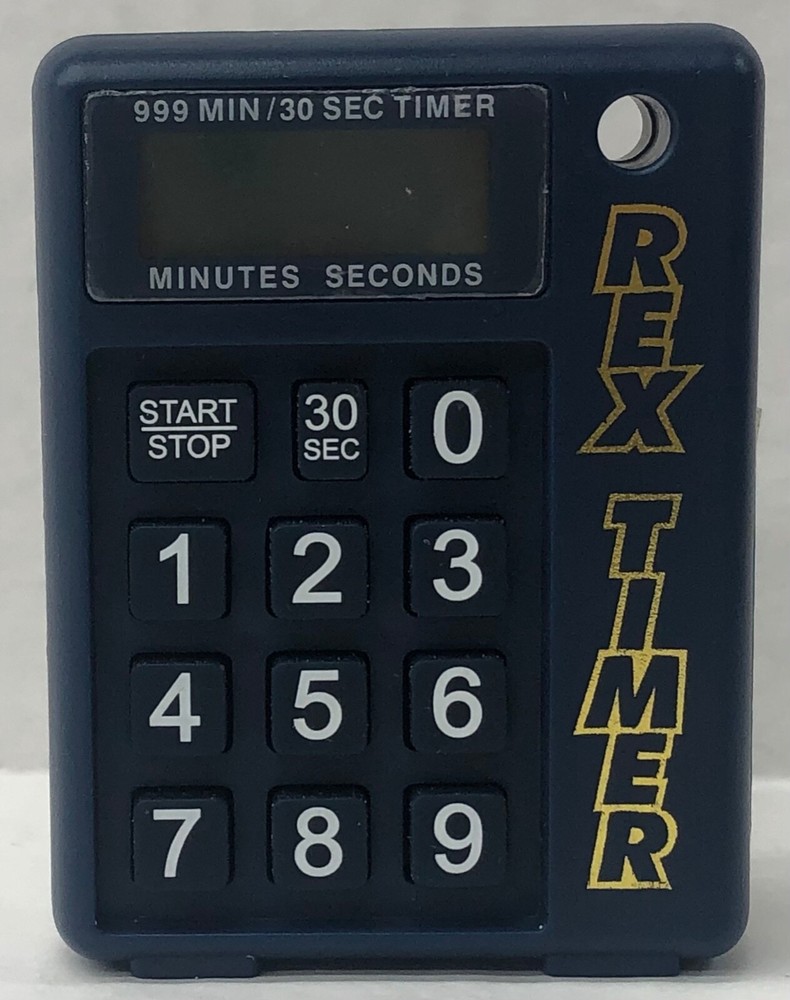 Rex Timer Blue digital countdown Timer Easy to read home work Travel