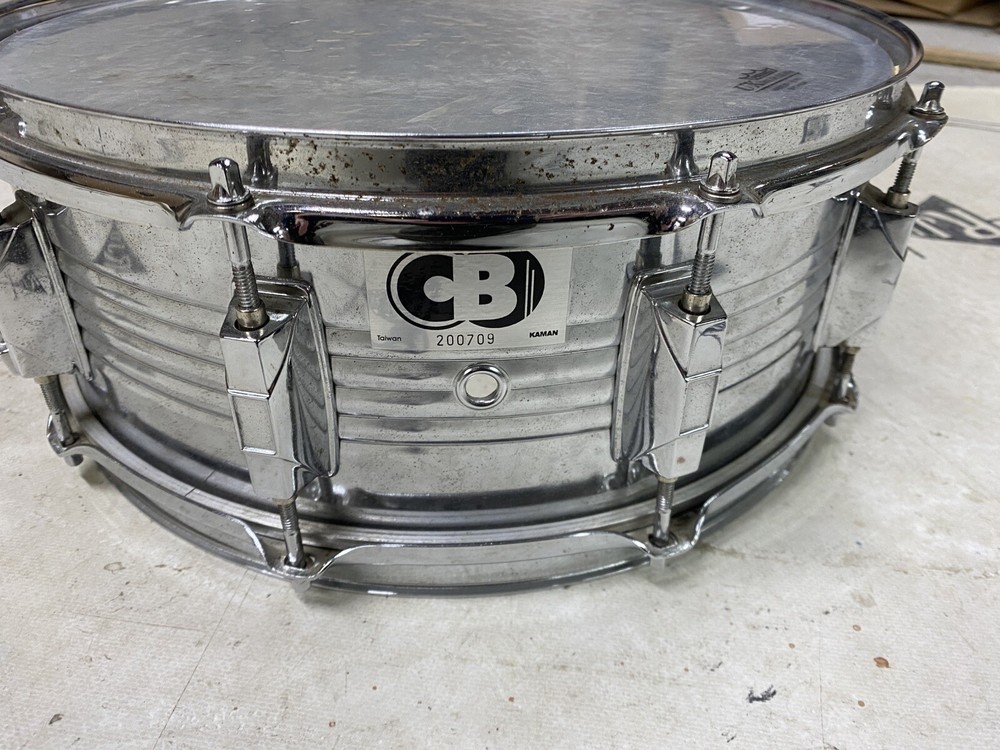 CB 14" X 6” Steel Shell Snare Drum