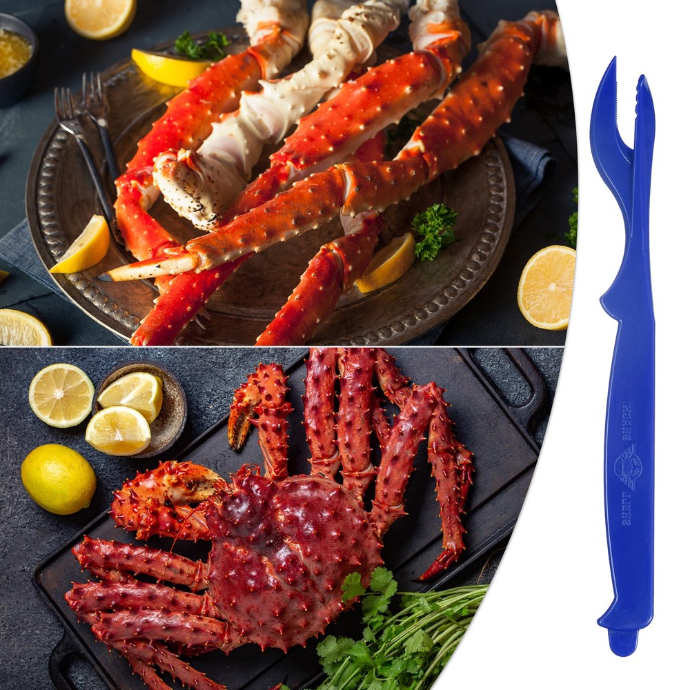 10pcs Crusher Forks/Pick for Wholesale (Blue)