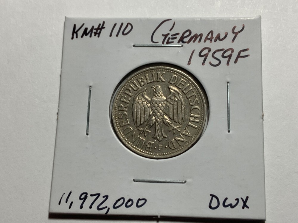 KM# 110 Germany 1959F