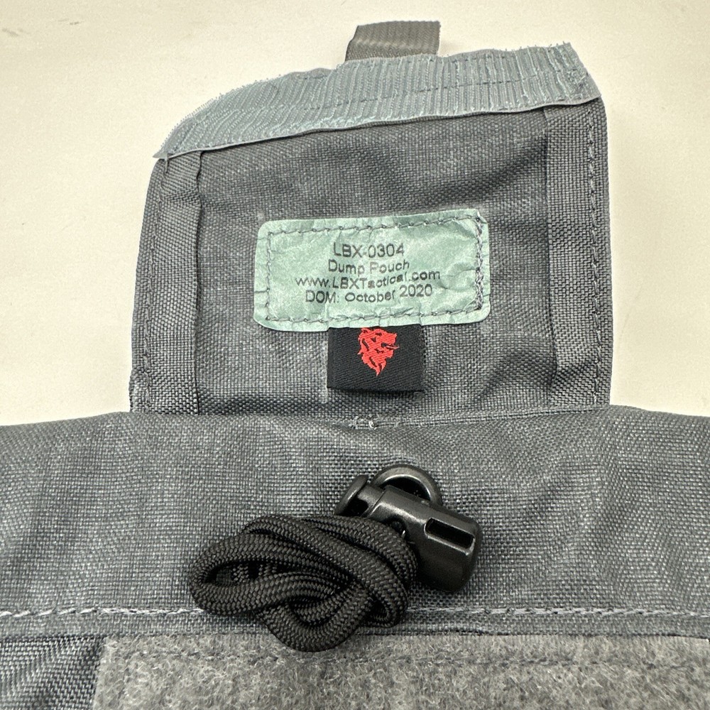 London Bridge LBX-0304 Folding Dump Roll Pouch Molle Wolf Grey