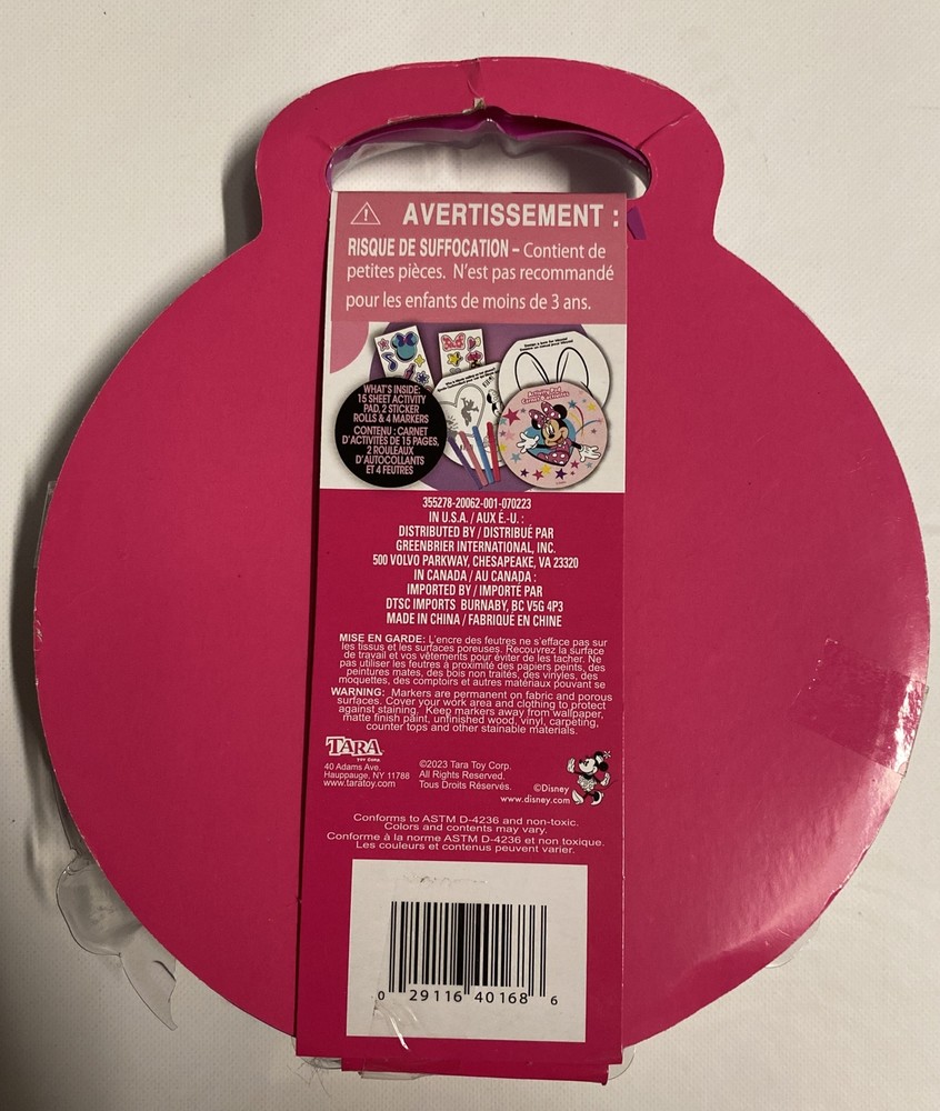 Disney Junior Minnie's Art and Activity Set