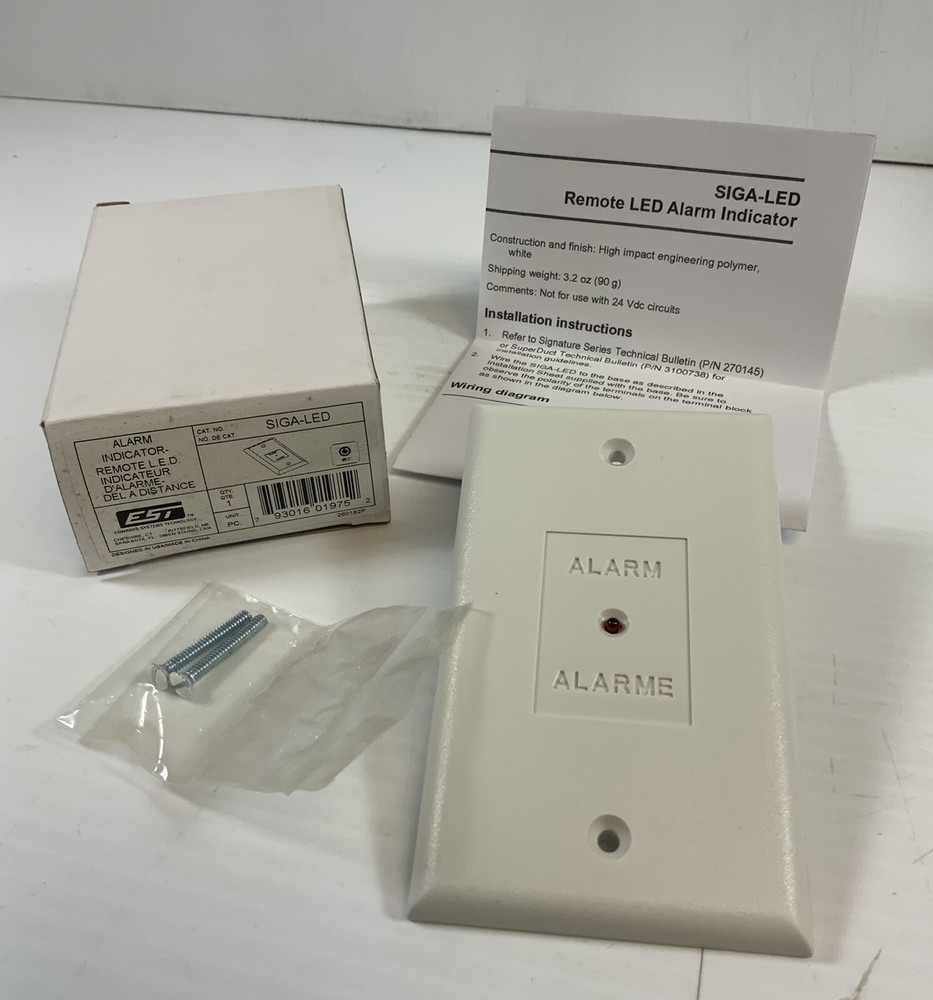 New EDWARDS SIGA-LED Indicator Remote L.E.D.