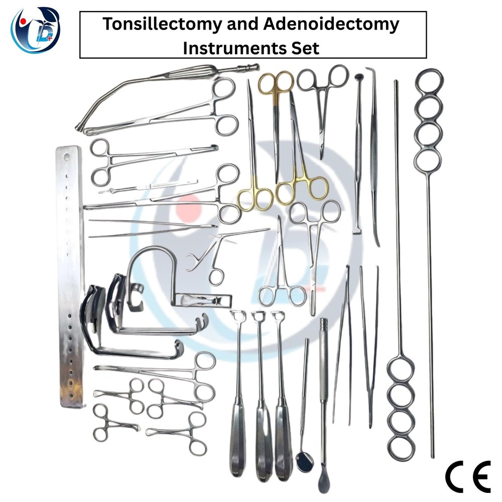Tonsillectomy and Adenoidectomy 30 pcs kit Surgical Instruments Set