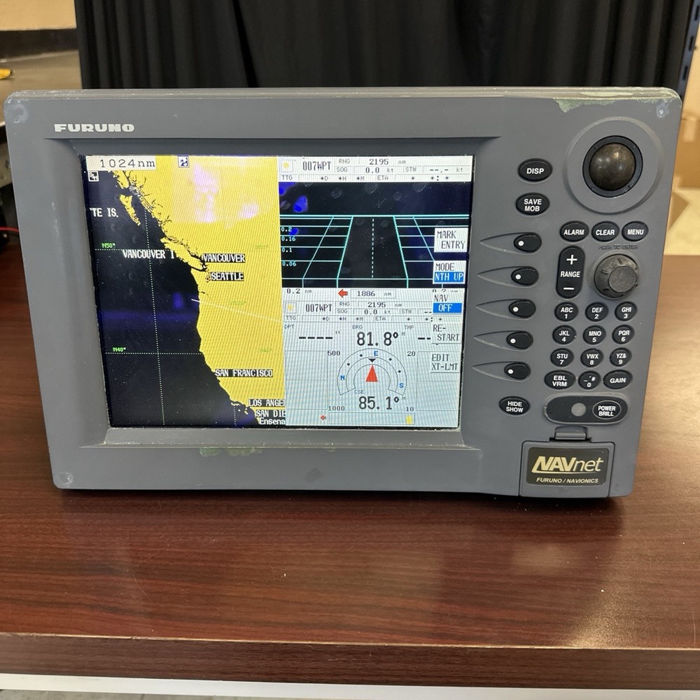 Furuno RDP-139 Navnet VX1 10.4″  Display Working Tested
