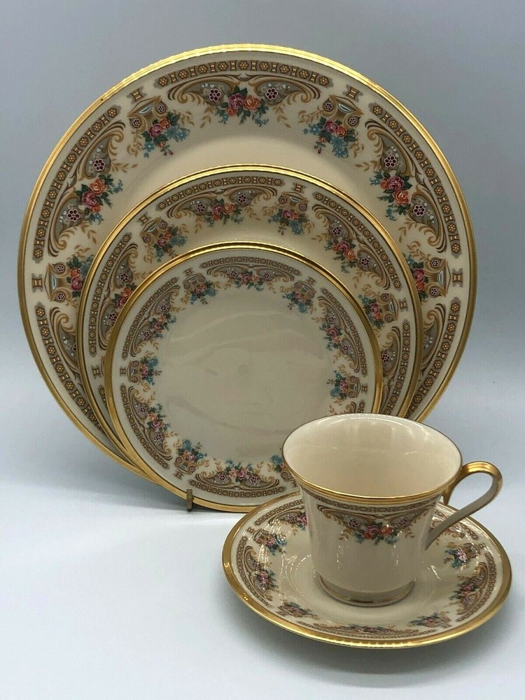 Lenox VERSAILLES 5 Piece Place Setting EXCELLENT CONDITION